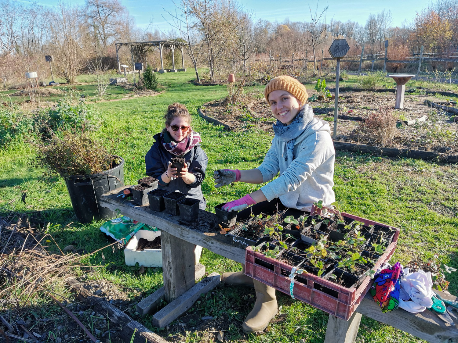 Cultiver l’équipe et le jardin !