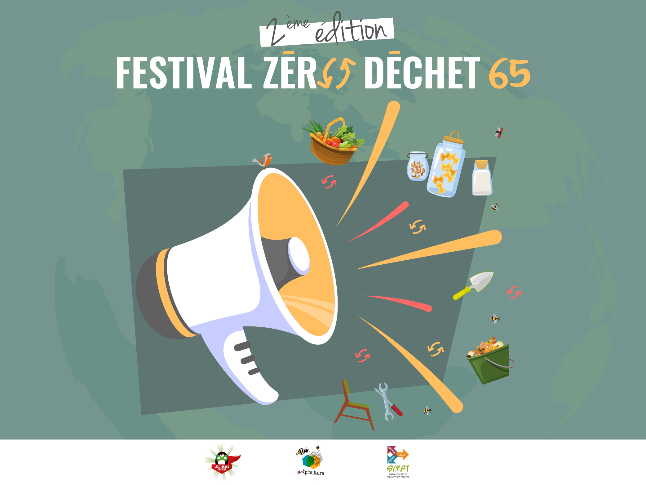 Participez à la 2ème ÉDITION du FESTIVAL ZÉRO DÉCHET 65 en proposant une animation !