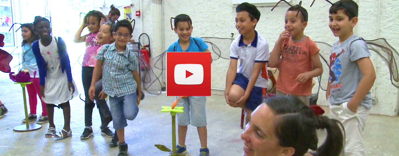 Vidéo « Dans la peau d’une abeille » avec les enfants de la MJC Berlioz